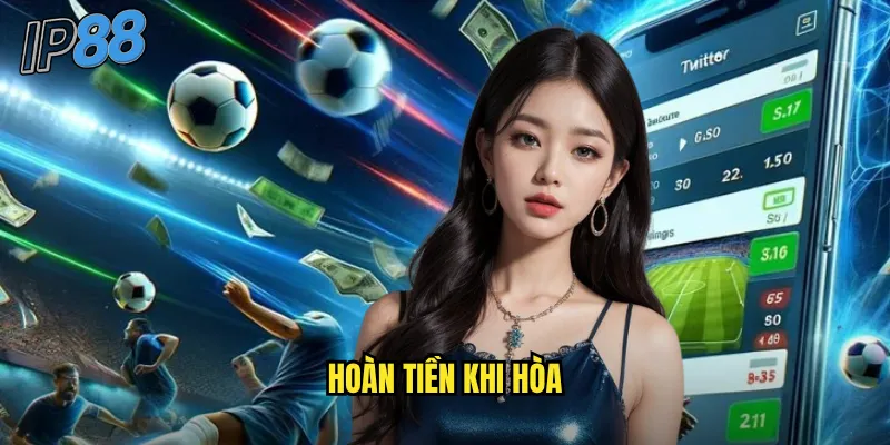 Hoàn tiền khi hòa IP88: Bảo hiểm cược giảm thiểu rủi ro 1 hoàn tiền khi hòa